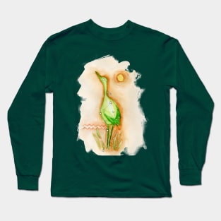 Virgo Baltic Zodiac - The Crane Long Sleeve T-Shirt